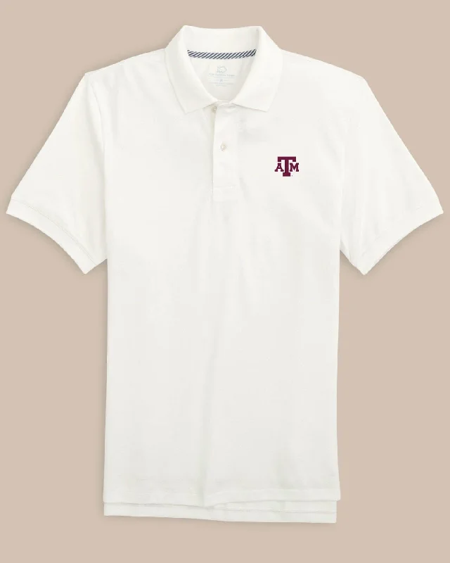 Lace - trimmed polo shirt for a romantic lookTexas A&M Aggies Skipjack Polo