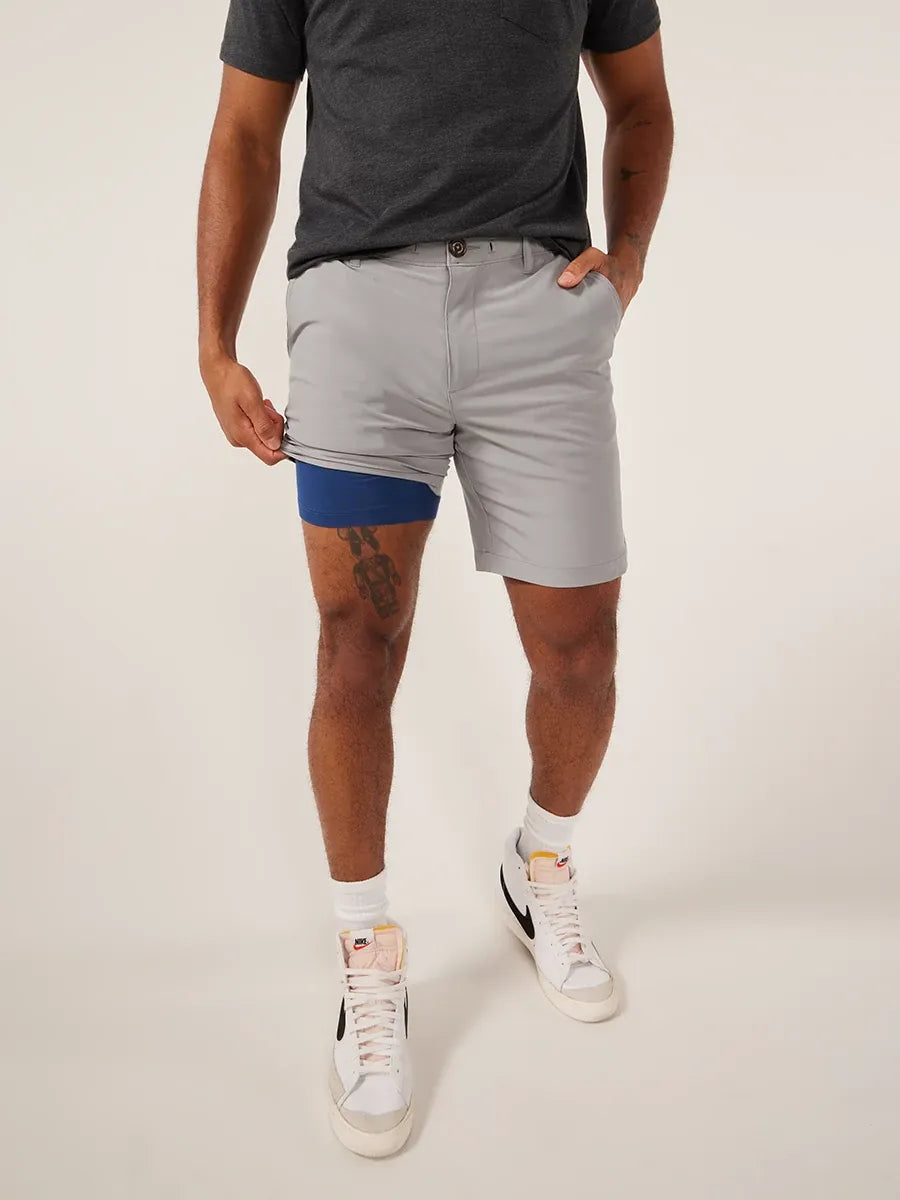 Jeanette Women Shorts with a Soft and Comfortable FeelThe World's Grayest 8" (Lined Everywear Performance Short) Jeanette Women Shorts with a Soft and Comfortable FeelThe World's Grayest 8" (Lined Everywear Performance Short)