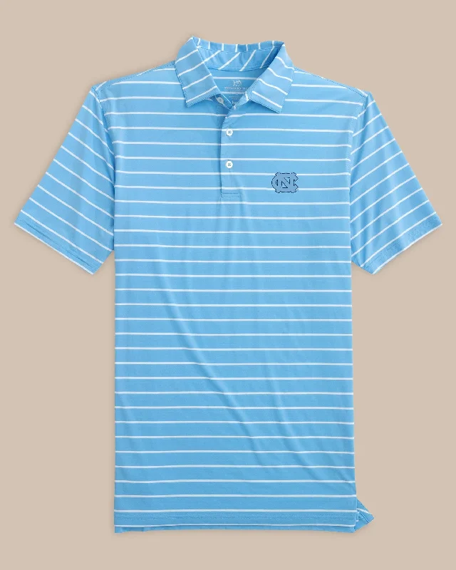 Dry - clean only polo shirt in luxurious silk blendUNC Tar Heels brrr°®-eeze Desmond Stripe Polo