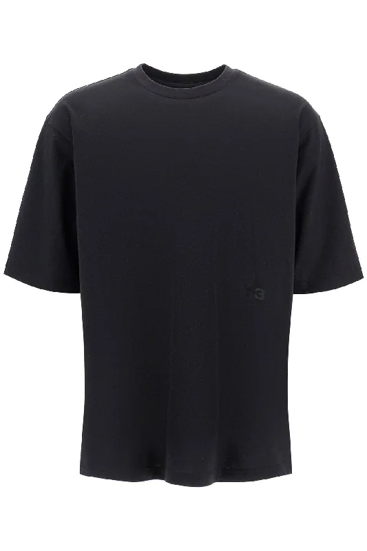 Men's organic cotton crew - neck t - shirts for everyday comfortY-3 Men's Boxy T-Shirt Men's organic cotton crew - neck t - shirts for everyday comfortY-3 Men's Boxy T-Shirt