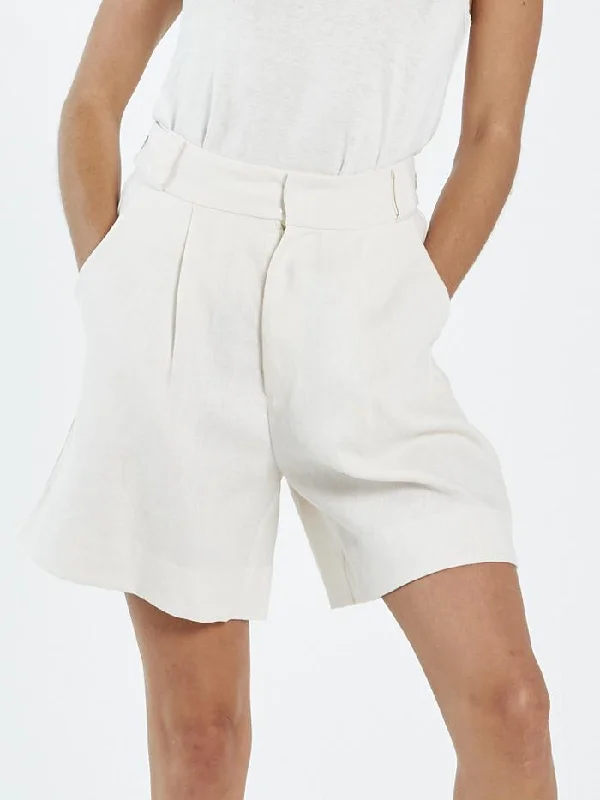 Jeanette Women Shorts with a Soft and Comfortable FeelZoe Short - Ivory